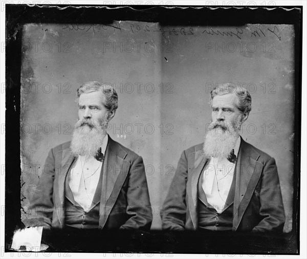 Thomas Montague Gunter of Arkansas, between 1865 and 1880. Creator: Unknown.