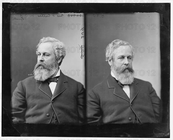 George R. Cutler, US Army Paymaster, between 1865 and 1880. Creator: Unknown.