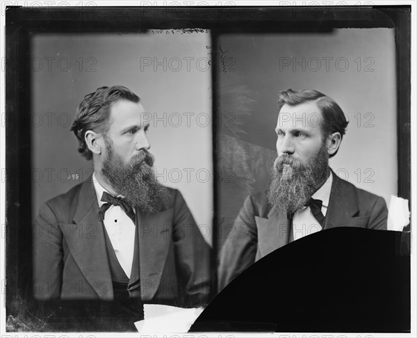 Jonas Hartzell McGowan of Michigan, between 1865 and 1880. Creator: Unknown.