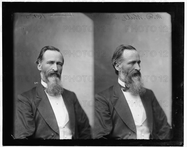 M.D. White of Indiana, 1865-1880. Creator: Unknown.