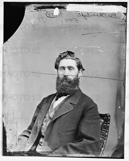 General Thomas Moonlight, US Army, between 1865 and 1880. Creator: Unknown.