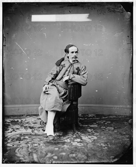 Surratt, John A. son of Mrs. Mary Surratt, one of Lincoln conspirators, between 1865 and 1880. Creator: Unknown.