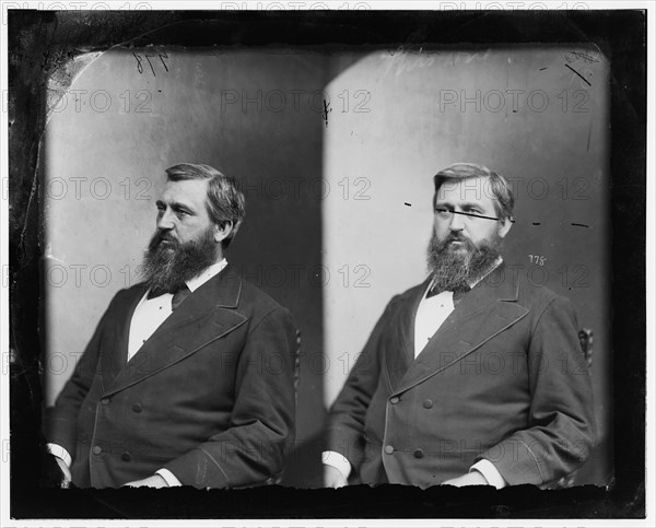 Lorenzo Crounse of Nebraska,.1865-1880. Creator: Unknown.