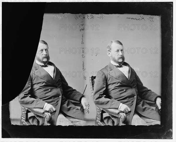 John Adam Kasson of Iowa, 1865-1880. Creator: Unknown.