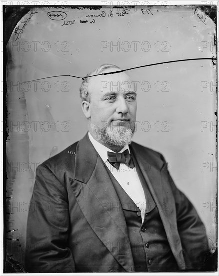 George Quayle Cannon, delegate of Utah, between 1865 and 1880. Creator: Unknown.