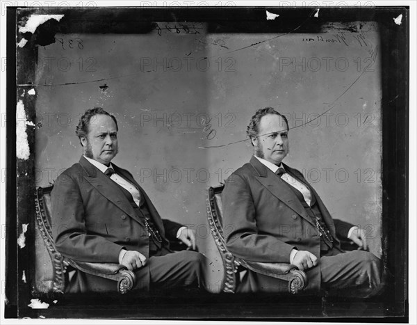 Senator William Windom of Minnesota, c.1865-1880. Creator: Unknown.