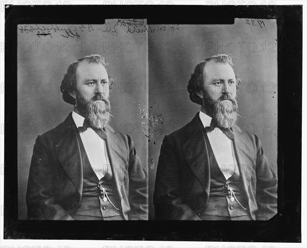 Bernard G. Caulfield of Illinois, 1865-1880. Creator: Unknown.