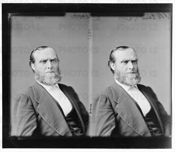 John R. Eden of Illinois, 1865-1880. Creator: Unknown.