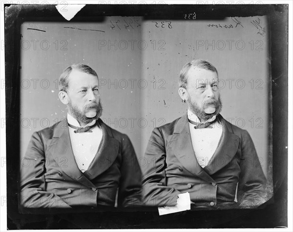 John Adam Kasson of Iowa, 1865-1880. Creator: Unknown.