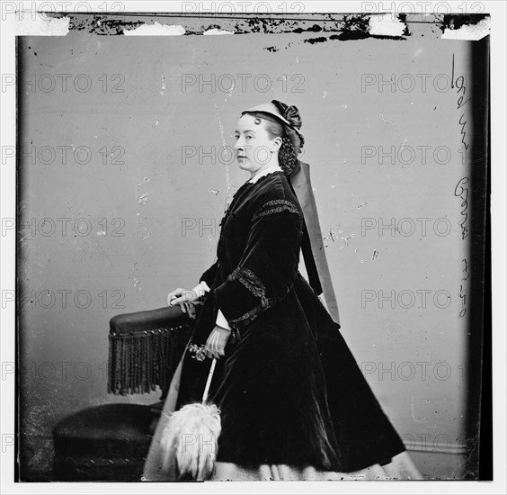 Agnes Perry, between 1855 and 1865. Creator: Unknown.