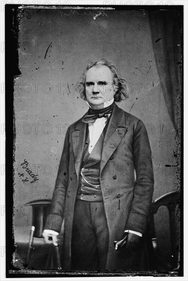 James M. Mason of Virginia, between 1855 and 1865. Creator: Unknown.