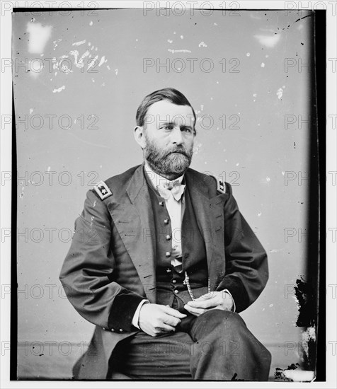 General Ulysses.S. Grant, between 1855 and 1865. Creator: Unknown.