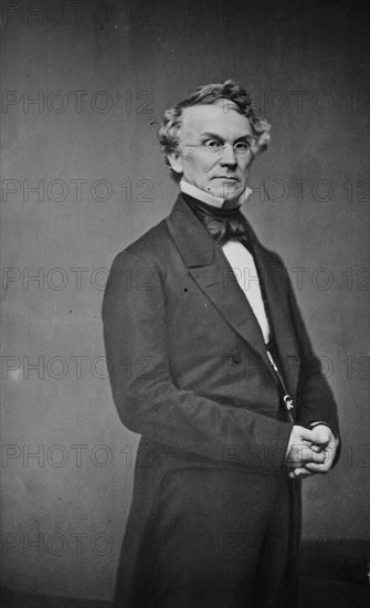 Rev. W. Adams, between 1855 and 1865. Creator: Unknown.