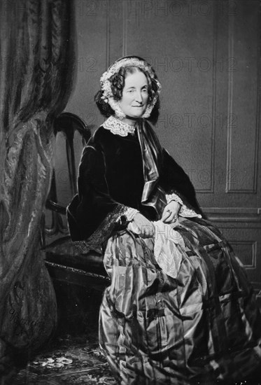 Mrs. Lydia H. Sigourney, between 1855 and 1865. Creator: Unknown.