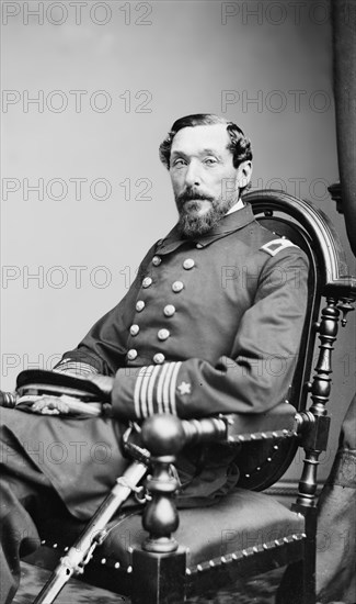 Captain Percival Drayton, US Navy, between 1855 and 1865. Creator: Unknown.