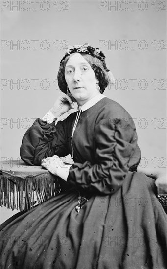 Mrs. George H. Gilbert, between 1855 and 1865. Creator: Unknown.