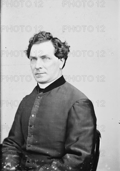 Rev. Father William N. McNulty, between 1855 and 1865. Creator: Unknown.