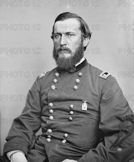 General Godfrey Weitzel, US Army, between 1855 and 1865. Creator: Unknown.