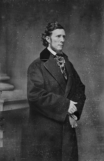 Brutus Junius Clay of Kentucky, between 1855 and 1865. Creator: Unknown.