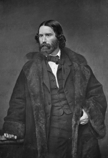 James R. Lowell, between 1855 and 1865. Creator: Unknown.