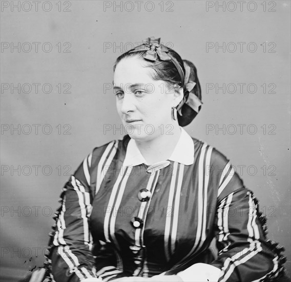 Emily Jordon, between 1855 and 1865. Creator: Unknown.