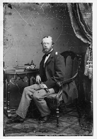 Baron Ostensacker, between 1855 and 1865. Creator: Unknown.