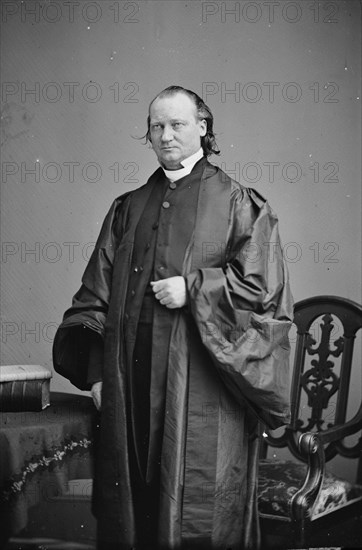 Reverend McMahon, between 1855 and 1865. Creator: Unknown.