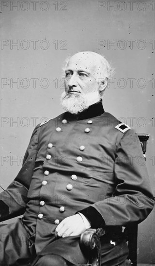 General Catharinus Putnam Buckingham from Ohio, between 1855 and 1865. Creator: Unknown.