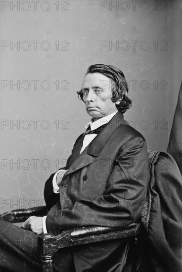 William Gannaway Brownlow of Tennessee, between 1855 and 1865. Creator: Unknown.