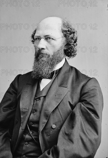 Justice Stephen J. Field, between 1855 and 1865. Creator: Unknown.