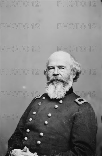 General Napoleon Bonaparte Buford, US Army, between 1855 and 1865. Creator: Unknown.