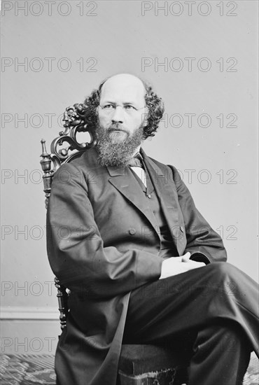 Judge S.J. Field, between 1855 and 1865. Creator: Unknown.