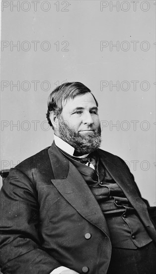 Judge David Davis, between 1855 and 1865. Creator: Unknown.