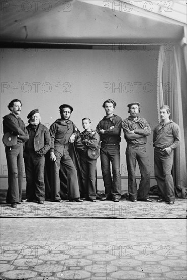 Russian sailors?, between 1855 and 1865. Creator: Unknown.