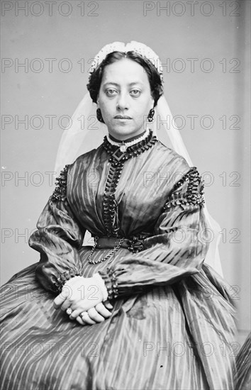 Emma, Queen of Sandwich Islands, between 1855 and 1865. Creator: Unknown.