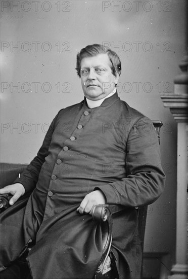 Bishop William Henry Odenheimer, between 1855 and 1865. Creator: Unknown.