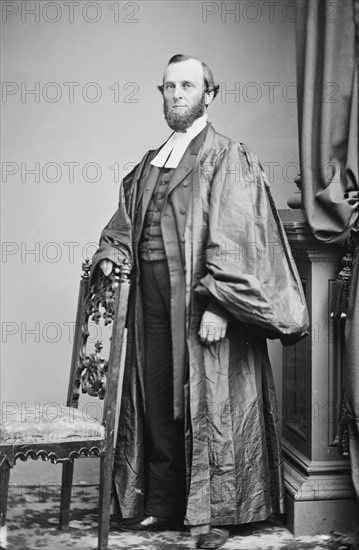 Rev. Thomas Gallaudet, between 1855 and 1865. Creator: Unknown.