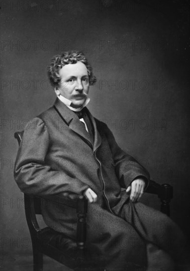George Payne Rainsford James, between 1855 and 1865. Creator: Unknown.