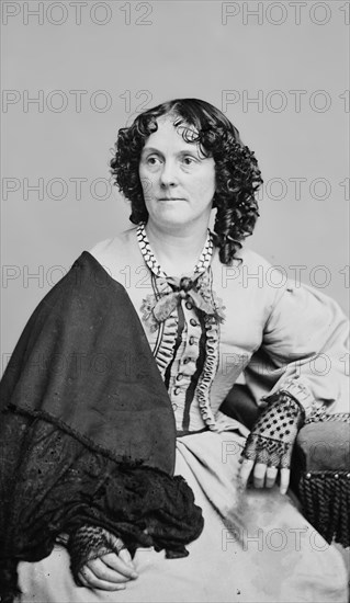 Mrs. J.E. Rea, between 1855 and 1865. Creator: Unknown.