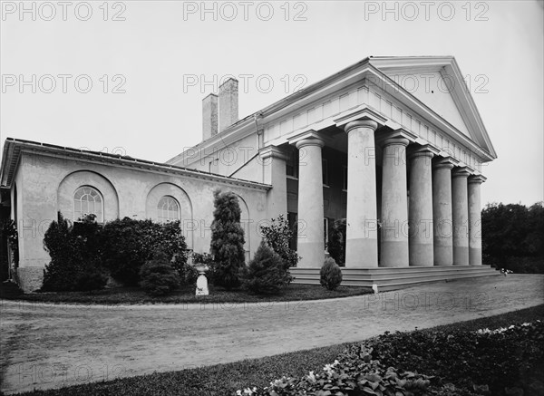 Lee Mansion - exterior, between 1860 and 1880. Creator: Unknown.