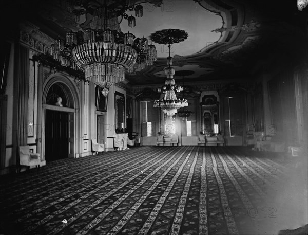 White House, East Room, between 1860 and 1880. Creator: Unknown.