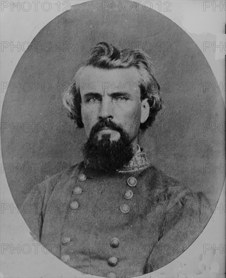 General Nathan Bedford Forrest, between 1880 and 1920. Creator: Unknown.