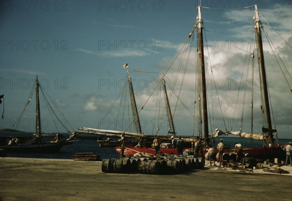 Christiansted, Saint Croix, Virgin Islands, 1941 or 1942. Creator: Jack Delano.