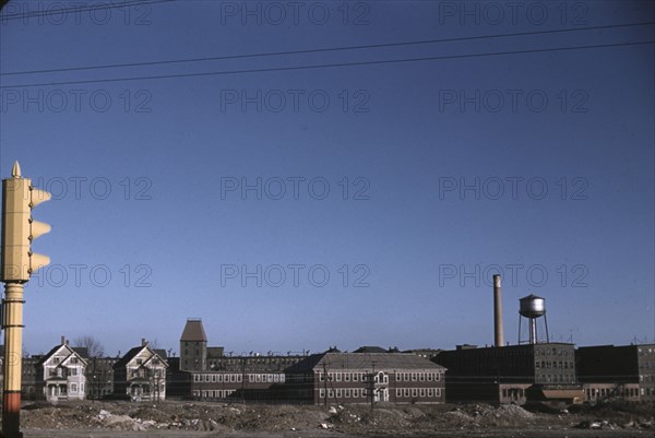 Douglas Shoe Factory, Spark St., Brockton, Mass., ca. 1940. Creator: Jack Delano.