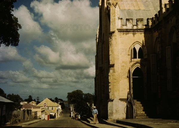 St. John's Anglican Church, King Street, St. Croix, Virgin Islands, 1941. Creator: Jack Delano.