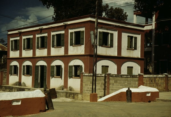 House in the Virgin Islands, Christiansted, St. Croix?, 1941. Creator: Jack Delano.