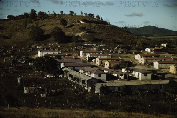 A land and utility municipal housing project, Ponce, Puerto Rico, 1941. Creator: Jack Delano.