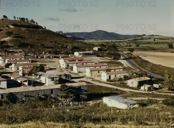 A land and utility municipal housing project, Ponce, Puerto Rico, 1941. Creator: Jack Delano.