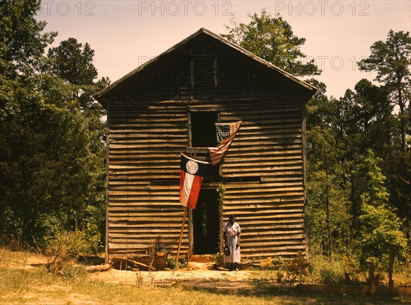 Near White Plains, Georgia, ca. 1941. Creators: Marion Post Wolcott, Jack Delano.