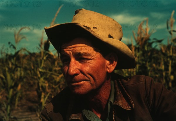 Jim Norris, homesteader, Pie Town, New Mexico, 1940. Creator: Russell Lee.